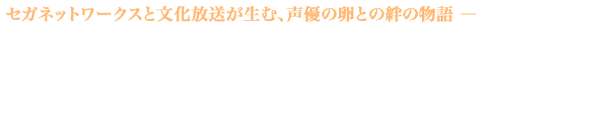 「チェンクロキャラクターボイスオーディション」 4月23日（木）まで応募受付中！