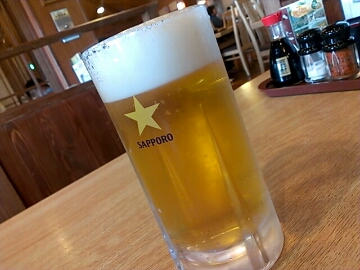 風呂上がりの一杯！