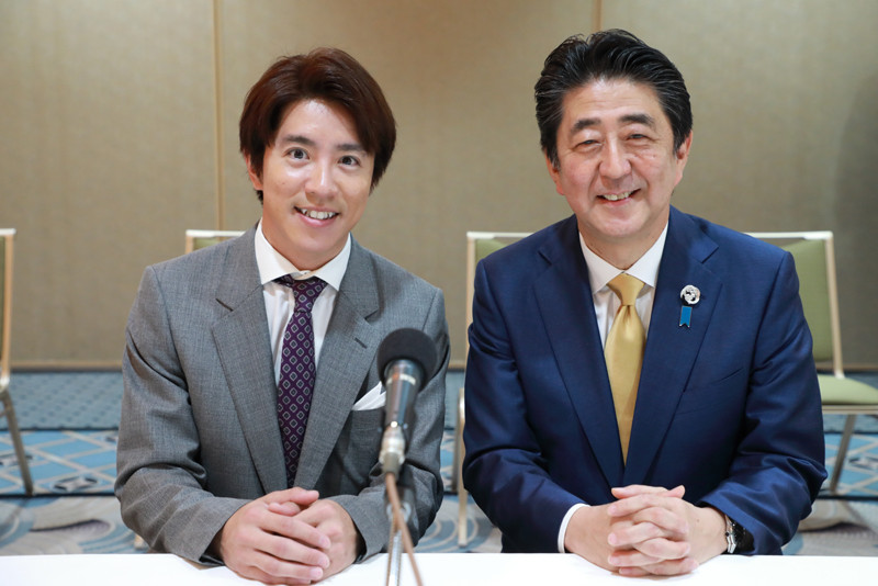 G20大阪サミット」関ジャニ∞村上信五が大阪で安倍晋三首相に単独