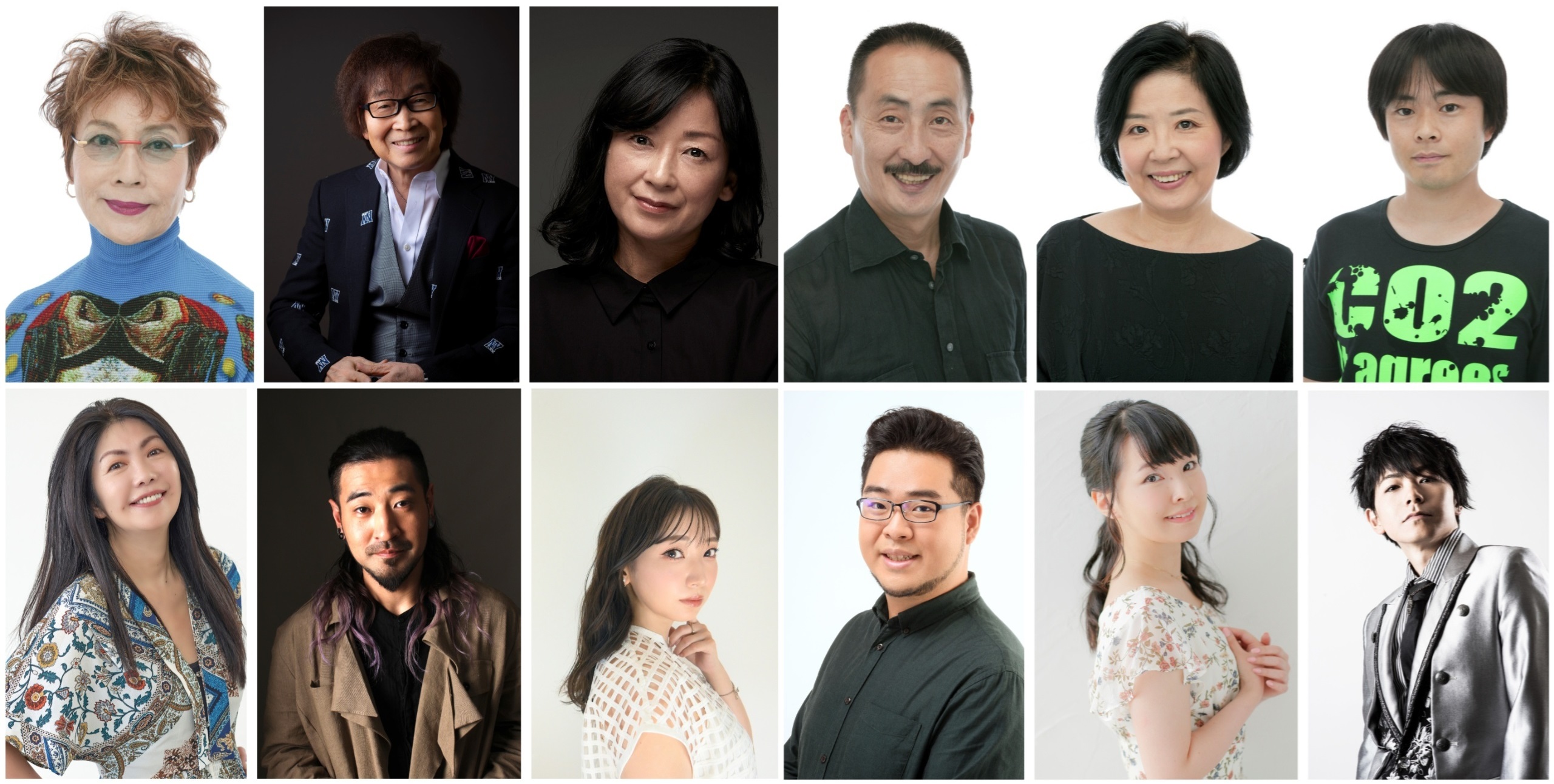 ＣＭ上演　青二プロダクションの皆さん