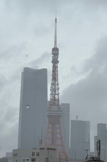 雨に煙る