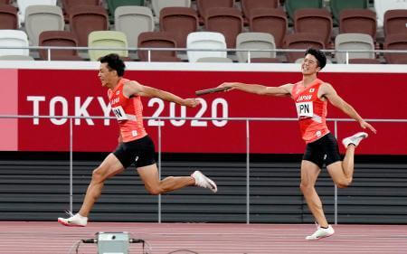日本まさかの失格 男子4 100mリレー 文化放送 日本まさかの失格 男子4 100mリレー 文化放送