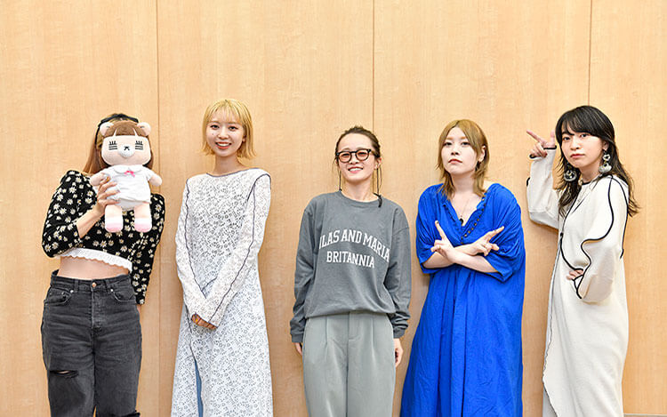 女が音楽を始めるときはモテたいからじゃない 気鋭の女性シンガーソングライター5人が一堂に会したスペシャル企画を展開 文化放送