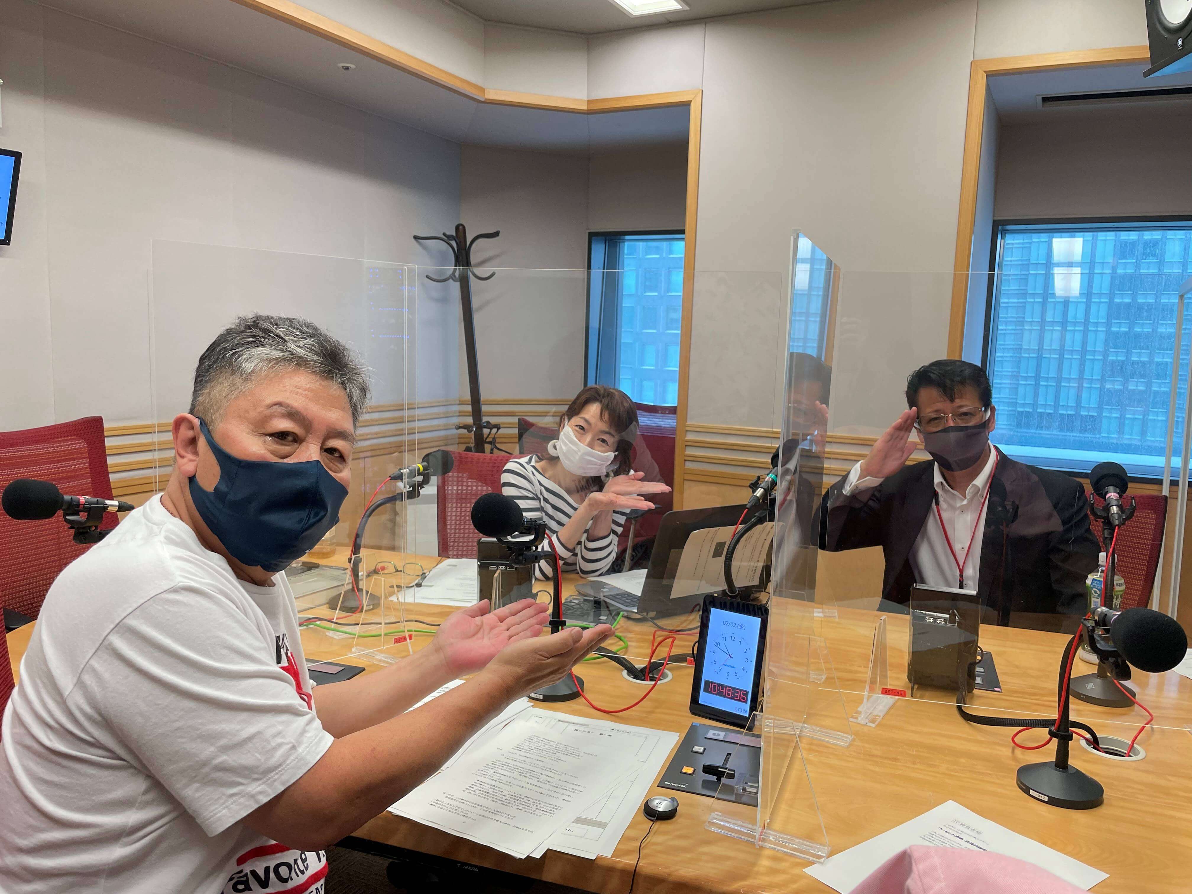 くにまるジャパン極 極シアター 7月2日 金 のお客様 秋山博康さん 犯罪評論家 ダニーボーイズの湯原昌幸さん 南部なおとさん 文化放送