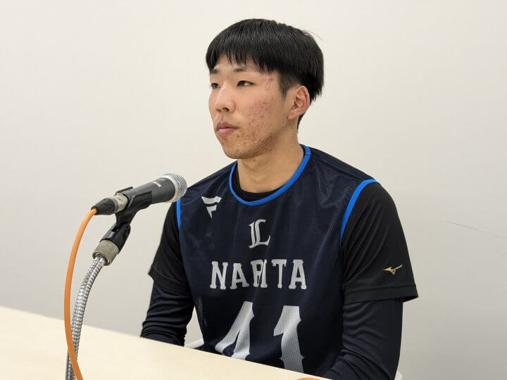 【西武】成田晴風投手インタビュー　目標は「自分が登板したら絶対に負けないと言われるような投手」