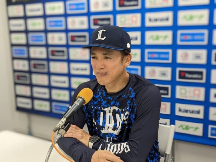【西武】松井稼頭央監督インタビュー　苦しいチーム状況も「まだ120試合弱あるので、ここから1試合1試合積み重ねていきたい」