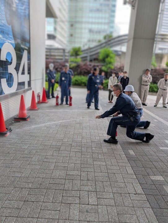 【お天気気象転結】消防避難訓練