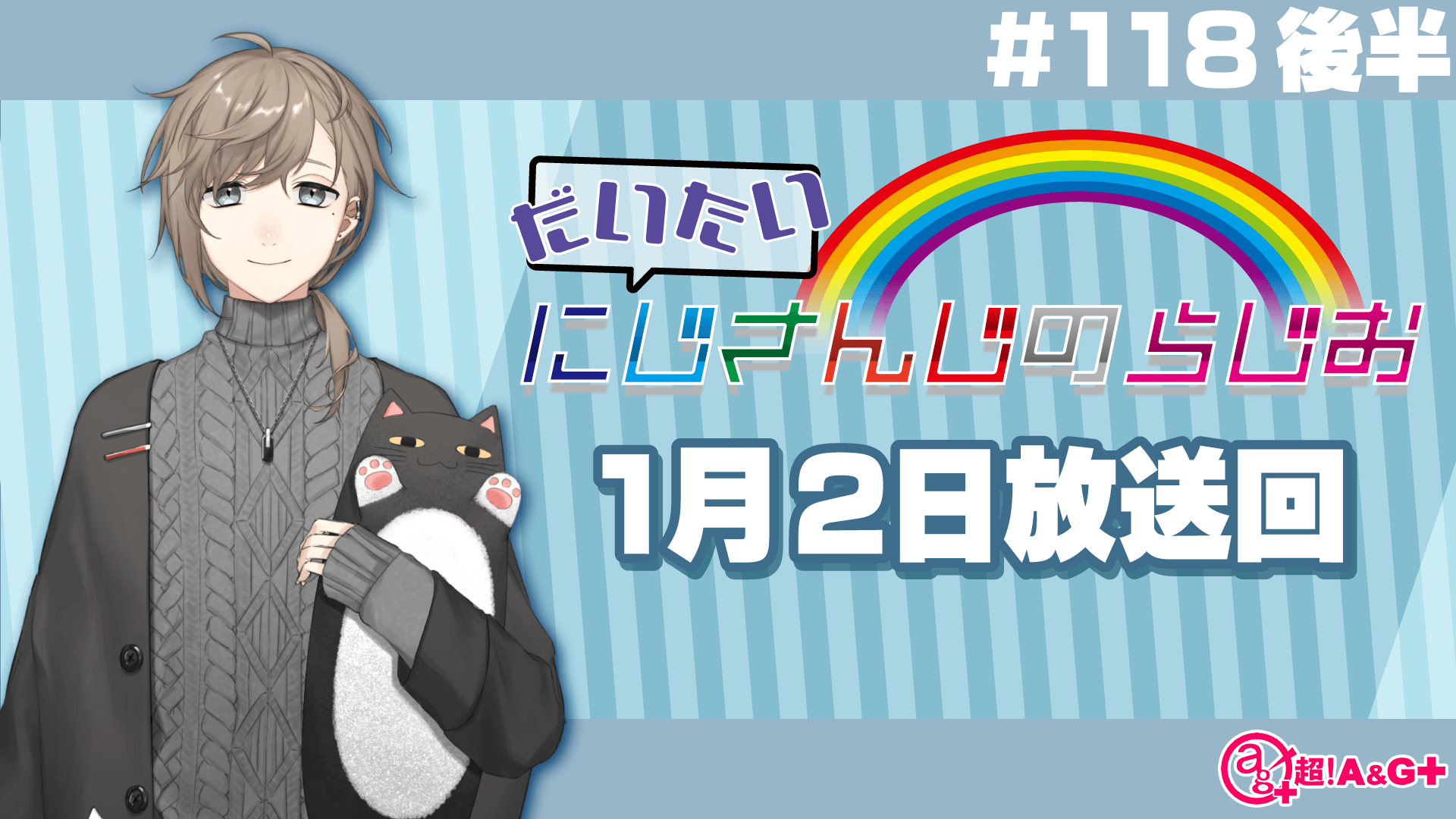 #118 後半『だいたいにじさんじのらじお』（2022年1月2日放送分）