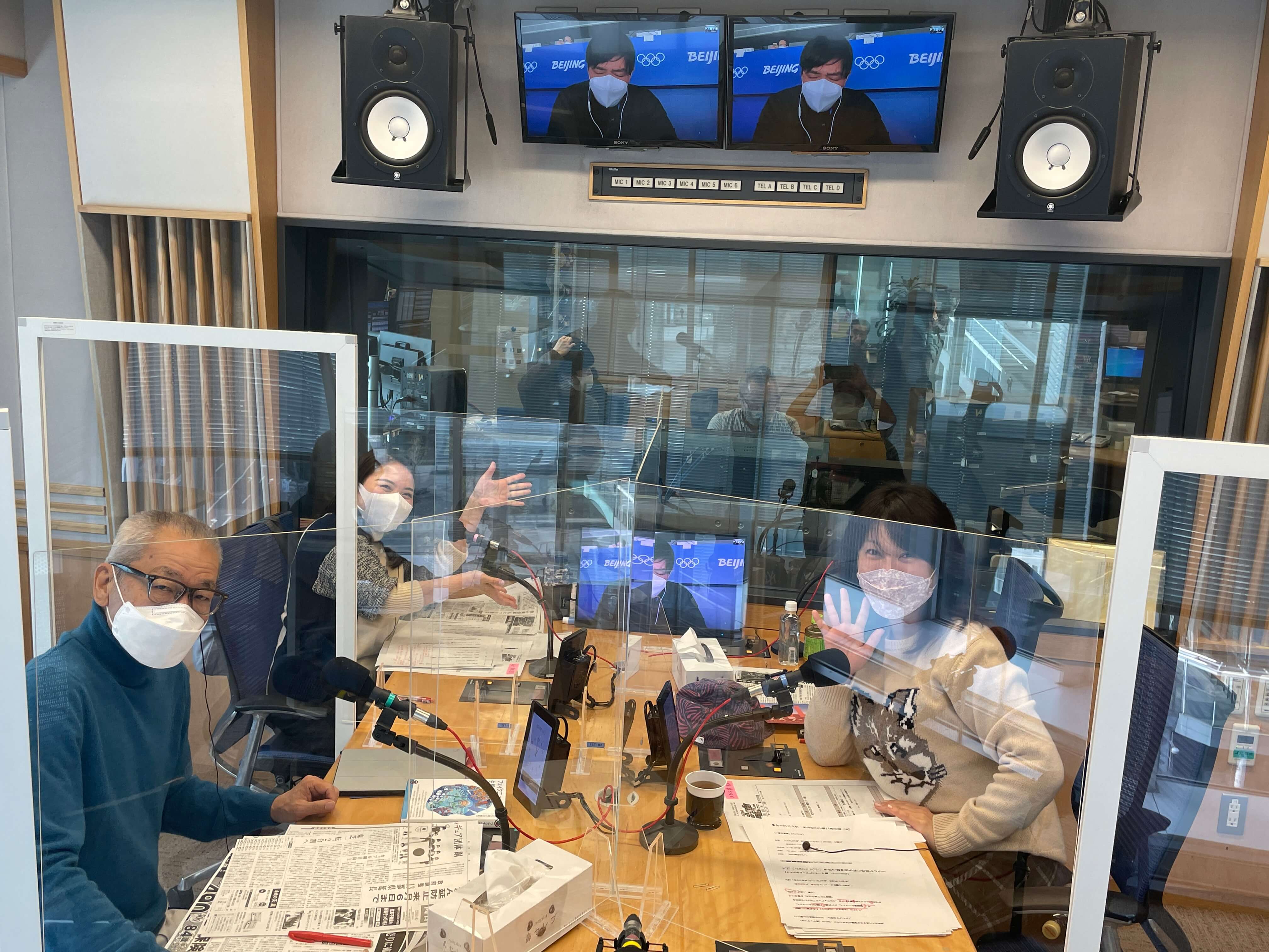 2/8(火)北京五輪男子フィギュアショートプログラム直前の羽生結弦選手のすぐそばから、砂山アナが生中継! 2/8(火)北京五輪男子フィギュアショートプログラム直前の羽生結弦選手のすぐそばから、砂山アナが生中継!