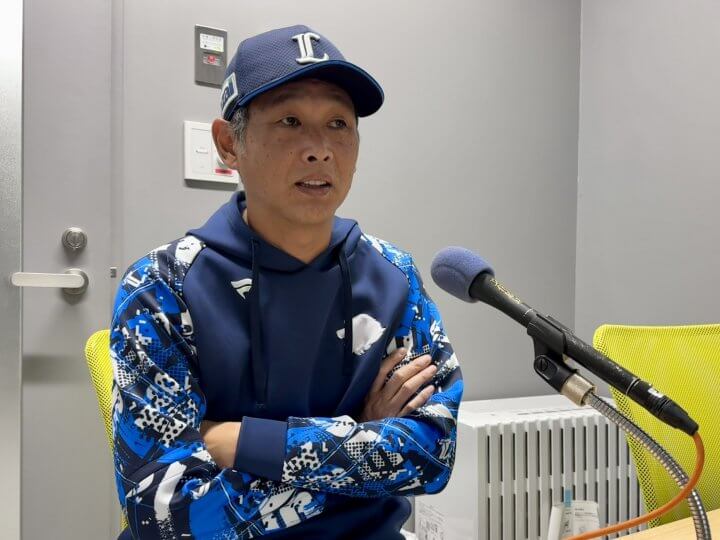 【西武】西口文也監督インタビュー　得点力を高めていくポイントとは？