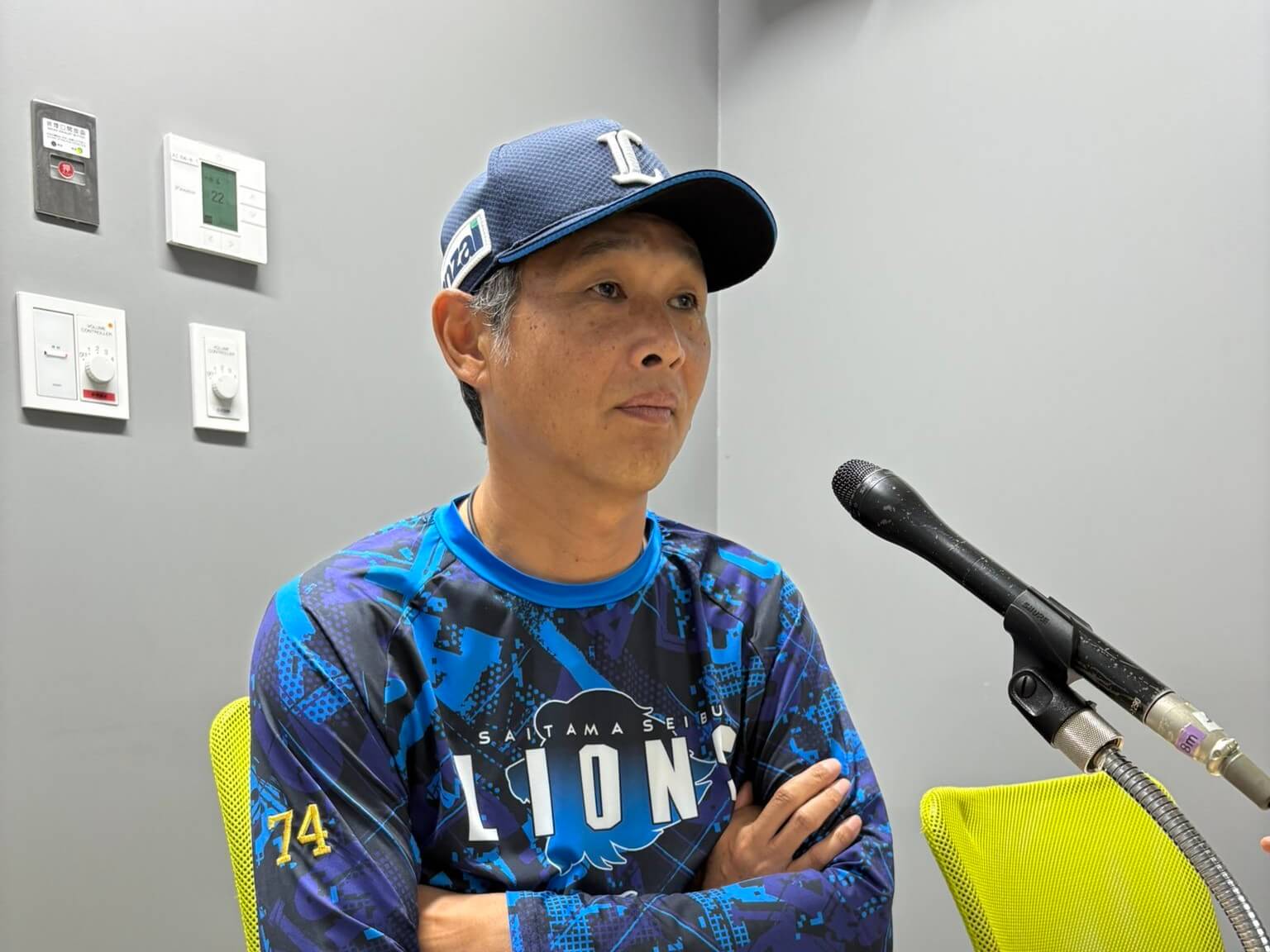 【西武】西口文也監督インタビュー 左足首の故障から1軍昇格を果たした渡部聖弥選手の状態を語る 【西武】西口文也監督インタビュー 左足首の故障から1軍昇格を果たした渡部聖弥選手の状態を語る