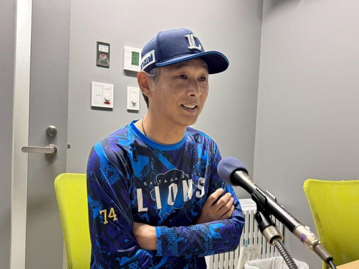 【西武】西口文也監督インタビュー　山村崇嘉選手をセカンドで起用する想いとは？