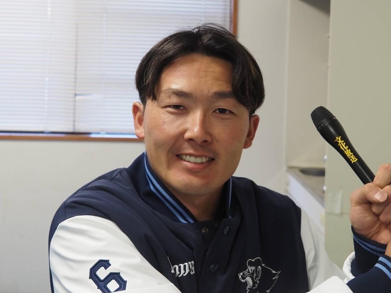 【西武】源田壮亮選手インタビュー　「WBCはチームに貢献して連覇」