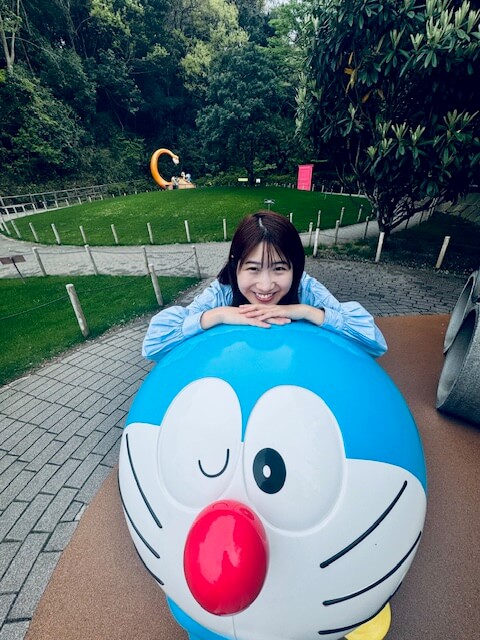 【アナコラム】坂口愛美「大好きな“ドラえもんのうた”を山野さと子さんがスタジオで…!?」 【アナコラム】坂口愛美「大好きな“ドラえもんのうた”を山野さと子さんがスタジオで…!?」