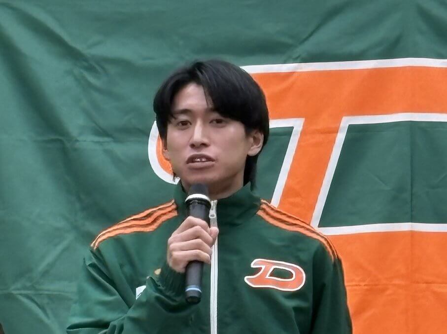 大東文化大学　赤星主将「後輩たちの未来につなぐフィニッシュテープに」【102回箱根駅伝】