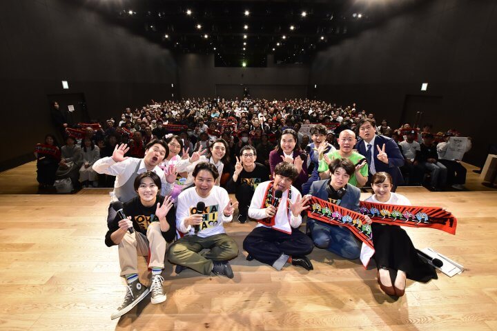 アンジャッシュ・渡部建、なすなかにしを迎え、トークライブ第2弾「おかしばのしゃべり場」開催！