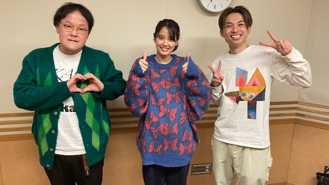 1月9日の放送は３人でお届け！キクラゲを勘違い！？山崎さんが思わず赤面ッ！！『アインシュタイン・山崎紘菜 Heat&Heart!』