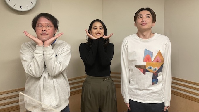 2月6日の放送は３人でお届け！！山崎さんオリジナルTシャツ作成！？『アインシュタイン・山崎紘菜 Heat&Heart!』