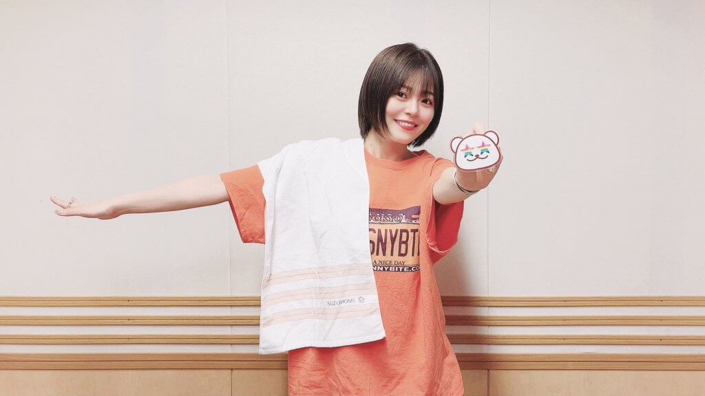 すずほめ番組新グッズ『フェイスタオル＆スマホグリップ』が「A＆G