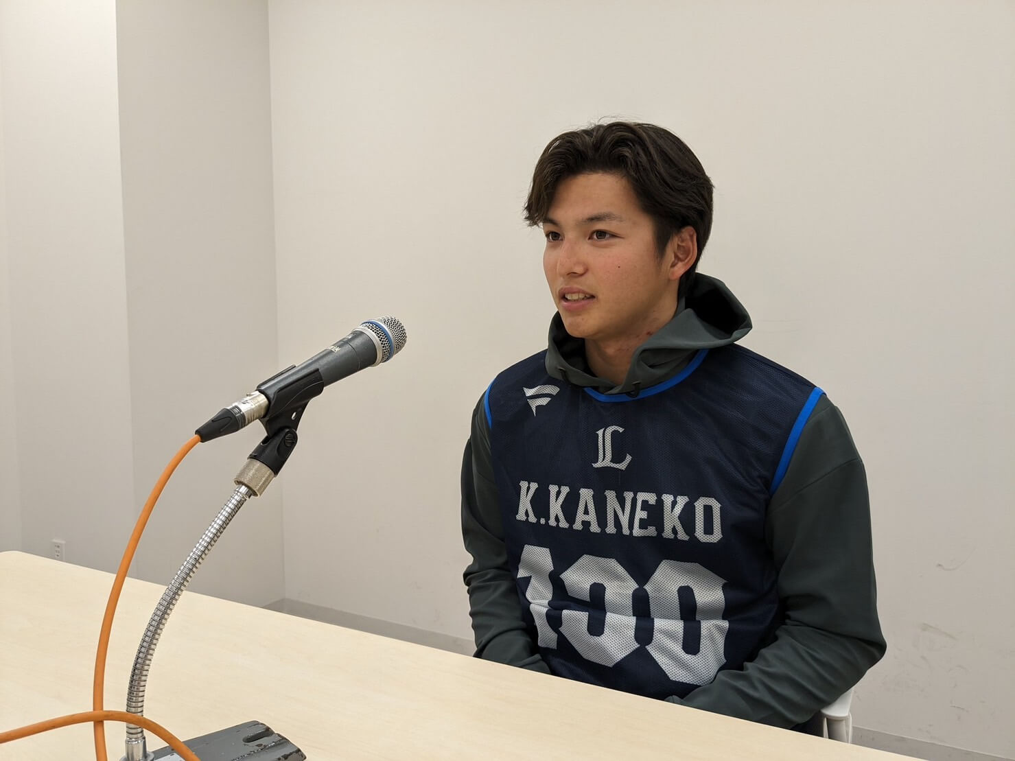 【西武】金子功児選手インタビュー　目標は栗山巧選手「チャンスに強い勝負強いバッターなので、見習いたいし目標にするべき存在」