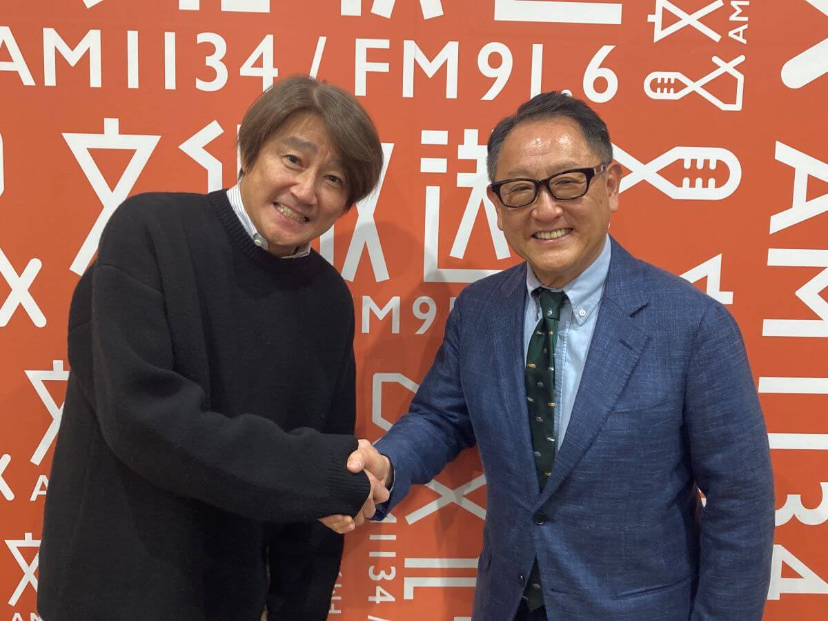 トヨタ自動車 豊田章男会長がゲスト出演『近藤真彦 RADIO GARAGE』 4月7日（日）放送レポート