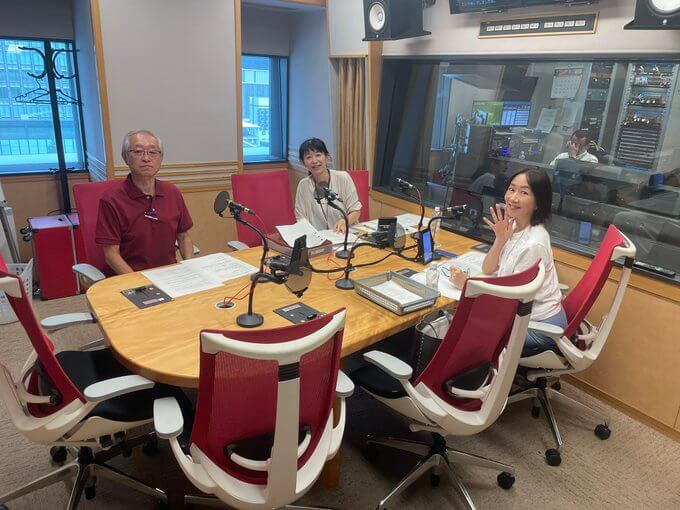 9/15（月）本日のゲストはジャーナリストの二木啓孝さん、日本中学生新聞の川中だいじさんでした！