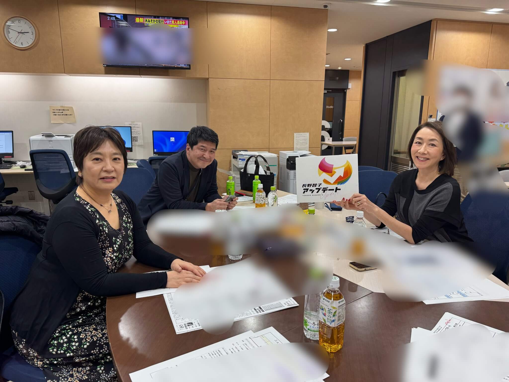 1/6（火）本日のゲストは日刊現代の小塚かおるさん、ジャーナリストの近藤大介さん、日刊スポーツの佐々木一郎さんでした！