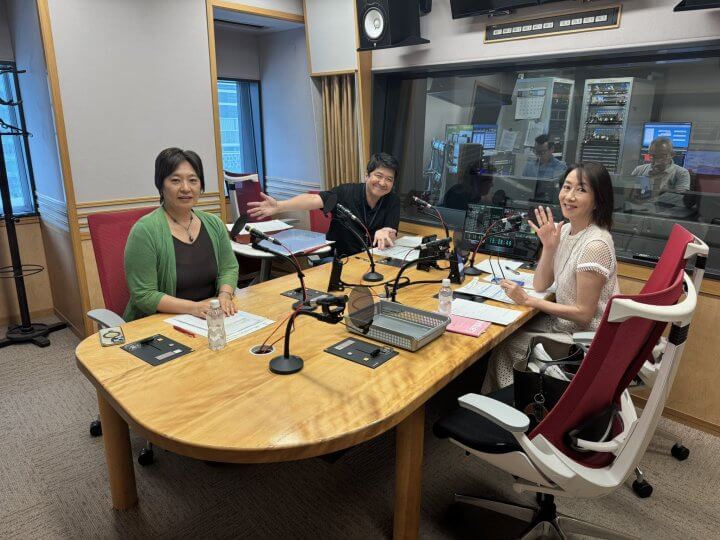 7/15（火）小塚かおるさん、沢田啓太郎さんをお迎えしてお届けしました！特集コーナーでは芥川賞、直木賞候補をご紹介！