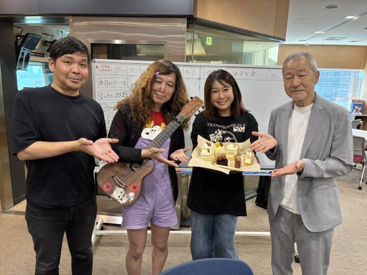 7/24（木）はるな愛さんお誕生日でした！韓国から直行でスタジオへ！
