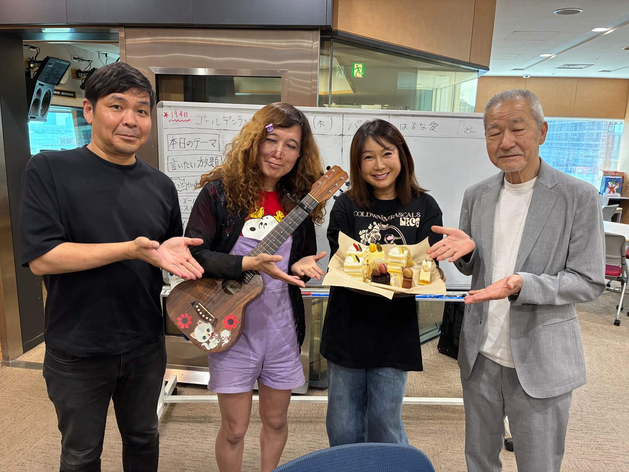 7/24（木）はるな愛さんお誕生日でした！韓国から直行でスタジオへ！