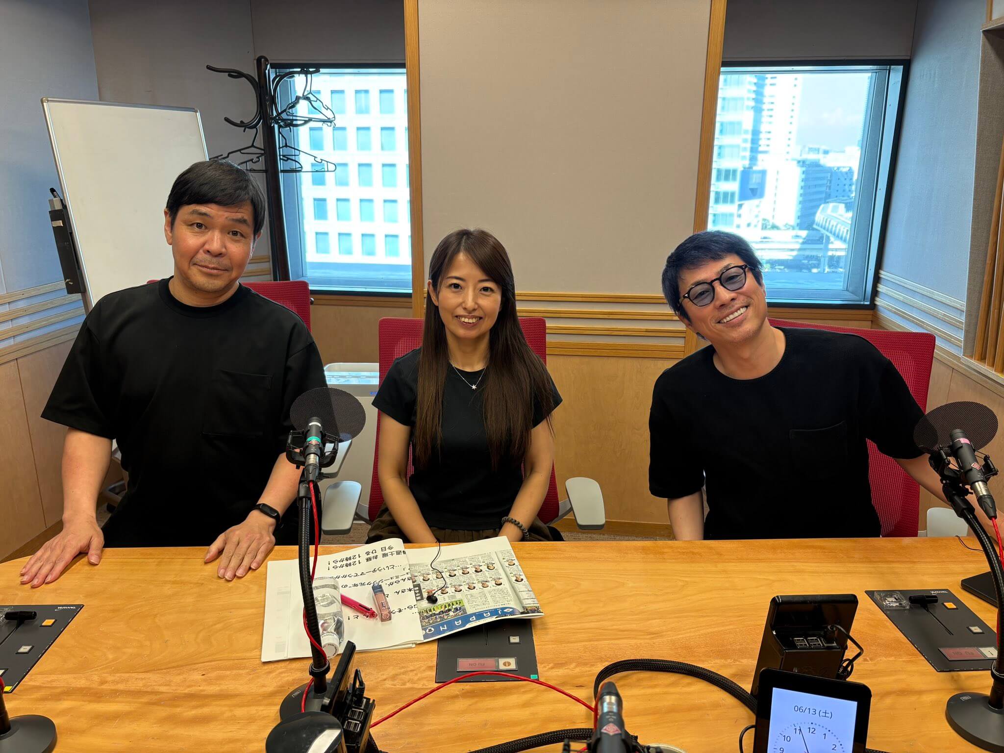 6月13日（土）松木安太郎さんとワールドカップのポイントを！ニュースは古谷経衡さんと。