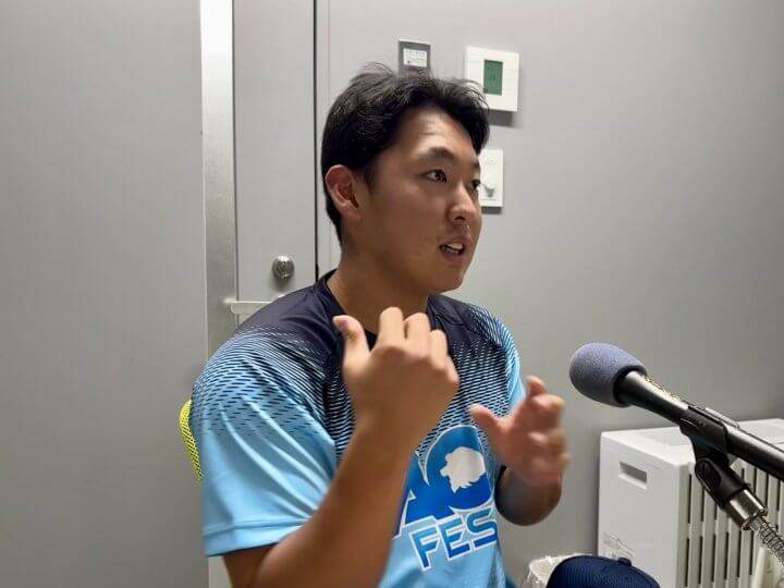 【西武】山田陽翔投手インタビュー　右肘手術から1軍へ復帰し「野球ができる感謝を再び感じることができました」