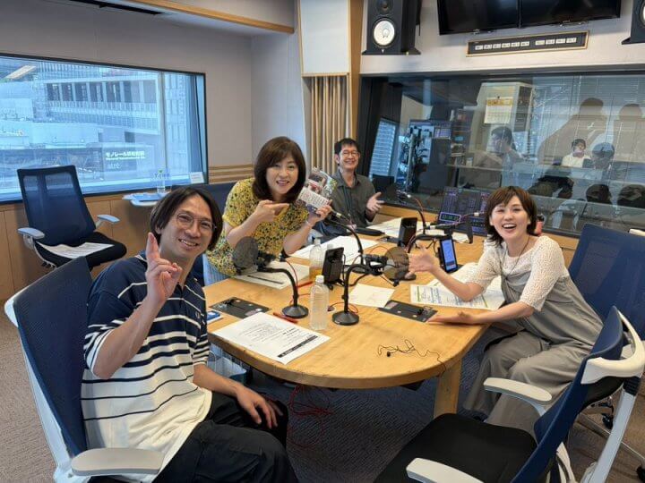 8/14(金)松本明子さん、にしおかすみこさんの仲良しコンビでお送りしました!ゲストは佐藤満春さんでした!