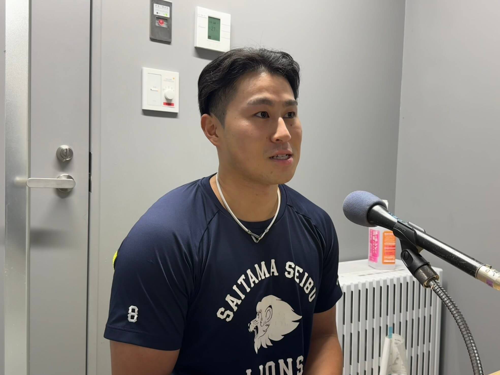 【西武】渡部聖弥選手インタビュー　ドラフト入団から2年連続2桁本塁打を放った手応えを語る