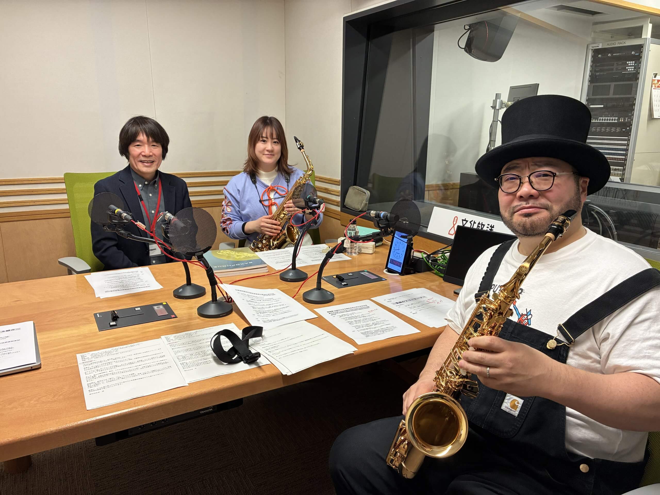 山田ルイ５３世　サックスのレッスンが本格始動！