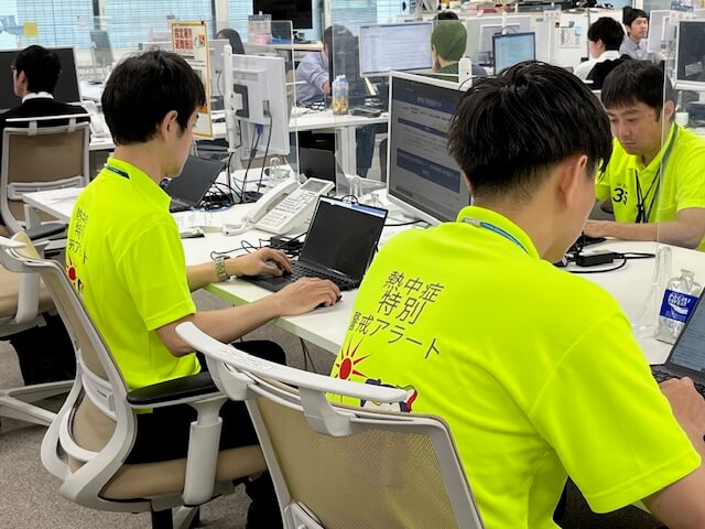 クールビズも始まった…明日は関東地方も大雨に注意！