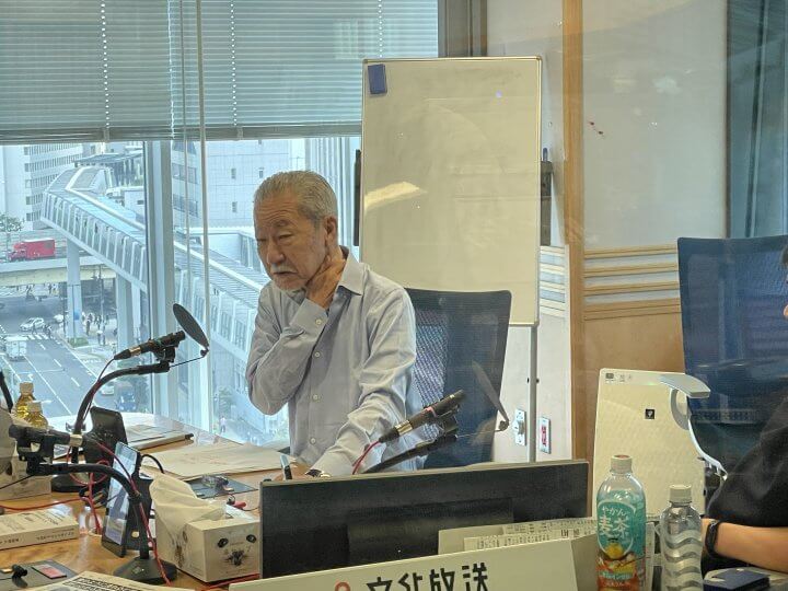 9/24(水)、大竹まことさん寝違えてクビに痛み！？『心配！』と言う水谷加奈アナに、大竹さんは『思ってねぇだろ（笑）』とツッコミ！