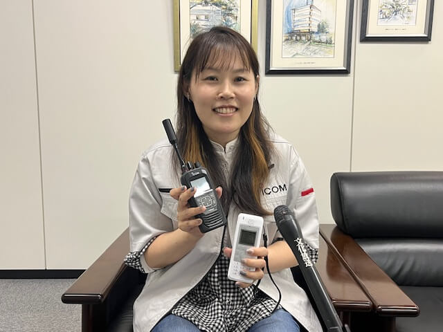 森見さんの作ったアンテナは宇宙へ、アイコム入社後「ETロボコン部」は２年連続全国大会出場！