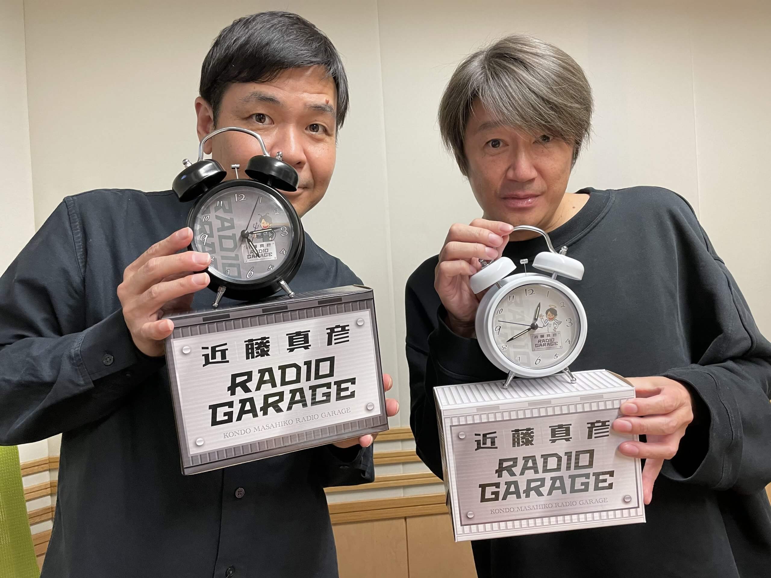 近藤真彦RADIO GARAGE　「オリジナル目覚まし時計」再販のお知らせ