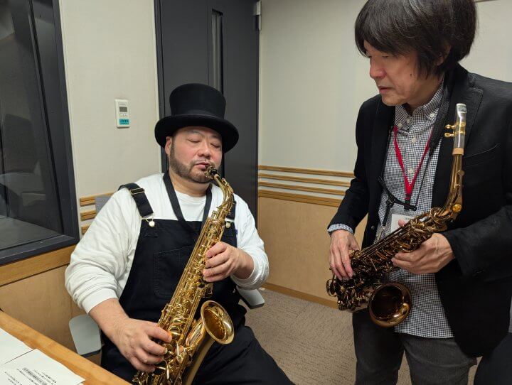 山田ルイ５３世　サックスの天才確定！？