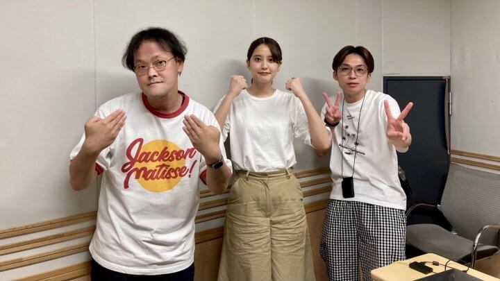 8月14日の放送は3人でお届け！！父親の一言に山崎さんがショック！！『アインシュタイン・山崎紘菜 Heat&Heart!』