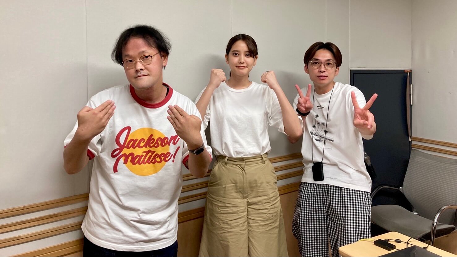 8月14日の放送は3人でお届け！！父親の一言に山崎さんがショック！！『アインシュタイン・山崎紘菜 Heat&Heart!』