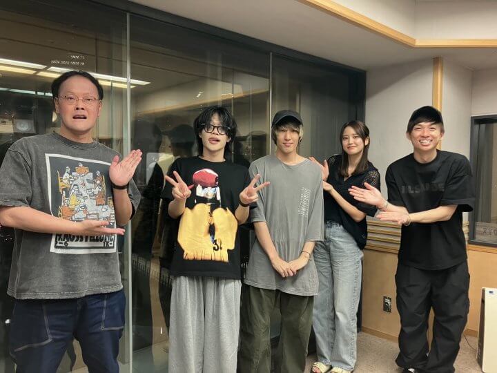 8月31日の放送はゲストにロックバンド・神はサイコロを振らないより、柳田周作さんと桐木岳貢さんが登場！「神はサイコロを振らないが人はハッキリと覚えない&チェック！」『アインシュタイン・山崎紘菜 Heat&Heart!』