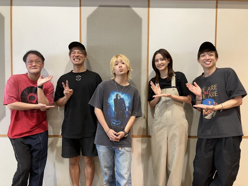 9月7日の放送はゲストにロックバンド・SPYAIRより、YOSUKEさんとKENTA