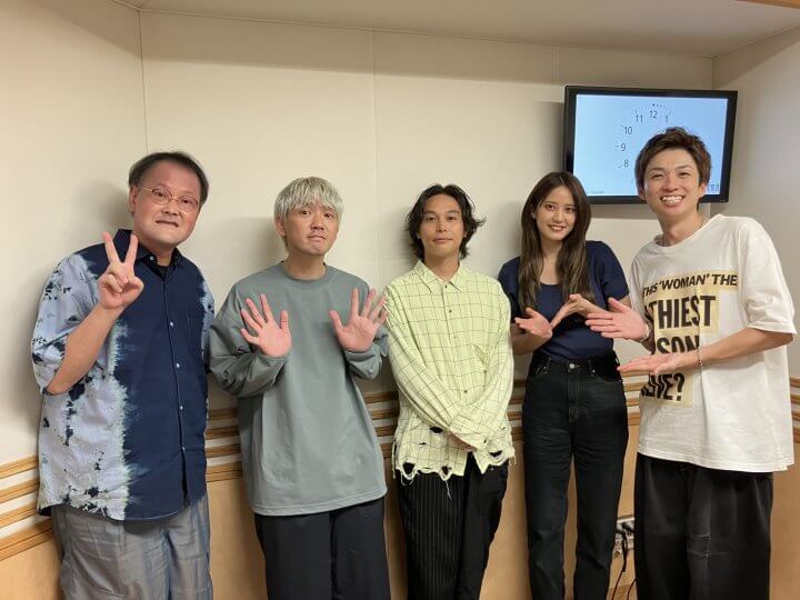 11月2日の放送はゲストにバンド・Omoinotakeから、藤井怜央さんと冨田洋之進さんが登場！特別企画「思いの丈を合わせて！せーの&シャウト」『アインシュタイン・山崎紘菜 Heat&Heart!』