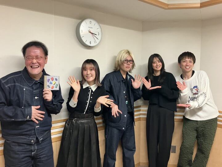2月22日の放送はゲストにバンド・レトロリロンより、miriさんと飯沼一暁さんが登場！開録音イベント観覧者募集中！『アインシュタイン・山崎紘菜 Heat&Heart!』