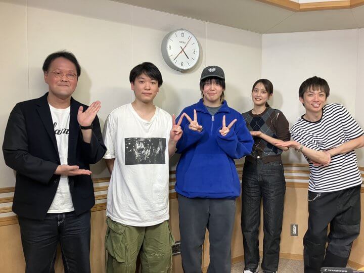 3月15日の放送はゲストにバンド・セカンドバッカーより、こうへいさんとまさみさんが登場！特別企画「当てれば肘打ち！擬音と擬音&擬音と擬音」『アインシュタイン・山崎紘菜 Heat&Heart!』