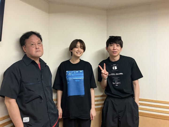 7月26日の放送は３人でお届け！なりきりアクター開催♪『アインシュタイン・山崎紘菜 Heat&Heart!』