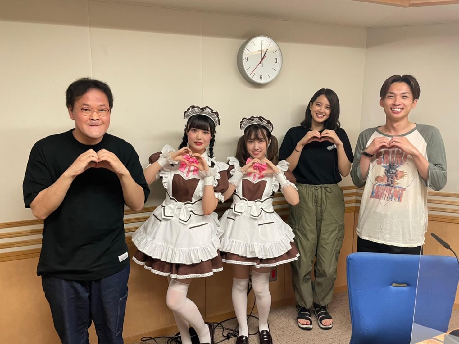 9月11日の放送はゲストにアーティスト・めいどいん!よりつららさん&ふわるさんが登場！みんなで一緒に”萌え萌えきゅ〜〜ん♡”『アインシュタイン・山崎紘菜 Heat&Heart!』