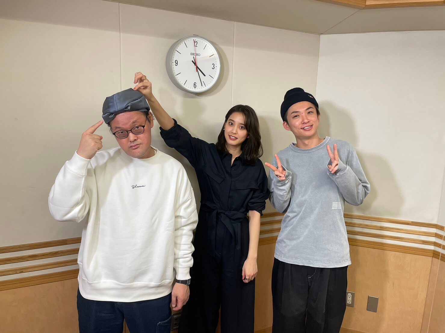 1月8日の放送は3人でお届け！！ミニ豚そっくりの稲田さん！？『アインシュタイン・山崎紘菜 Heat&Heart!』